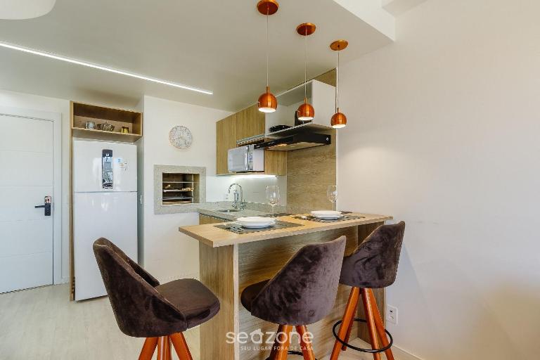 Apto c/ Churrasqueira e Garag POA AIR1607 - Bed and Breakfast Porto Alegre