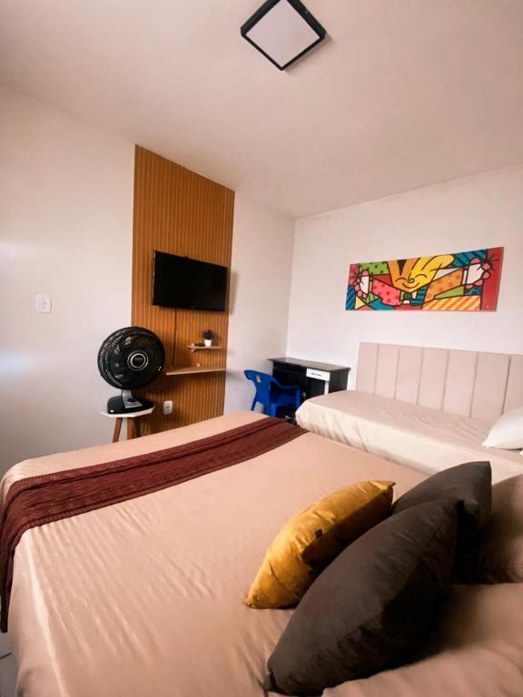 Apartamento Privativo, excelente custo-benefício com Wi-Fi Rápido - Chambres d'hôtes Campina Grande