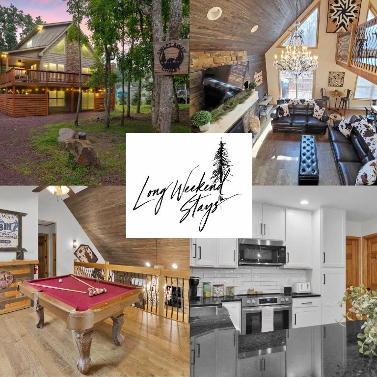 Mins to Jim Thorpe Hickory Run 6BR Chalet Hot Tub - B&B Albrightsville