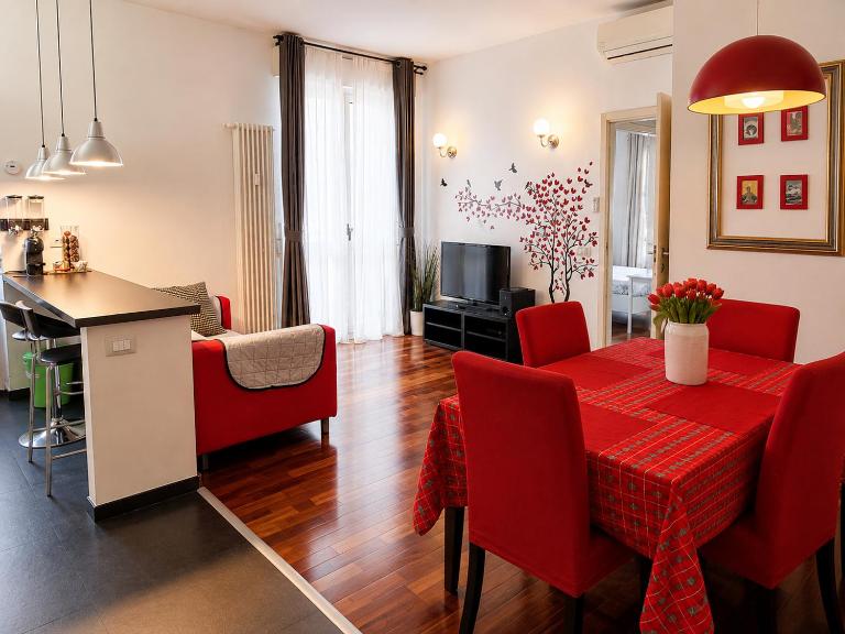 The Red Suite in Florence with Free Parking - B&B Florencia