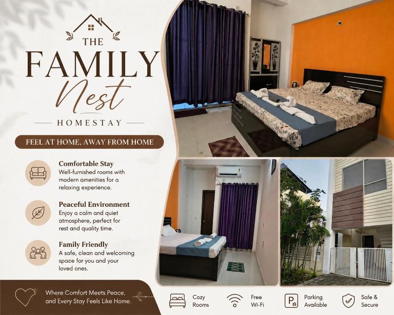 The Family Nest Homestay, - B&B Rasuiya
