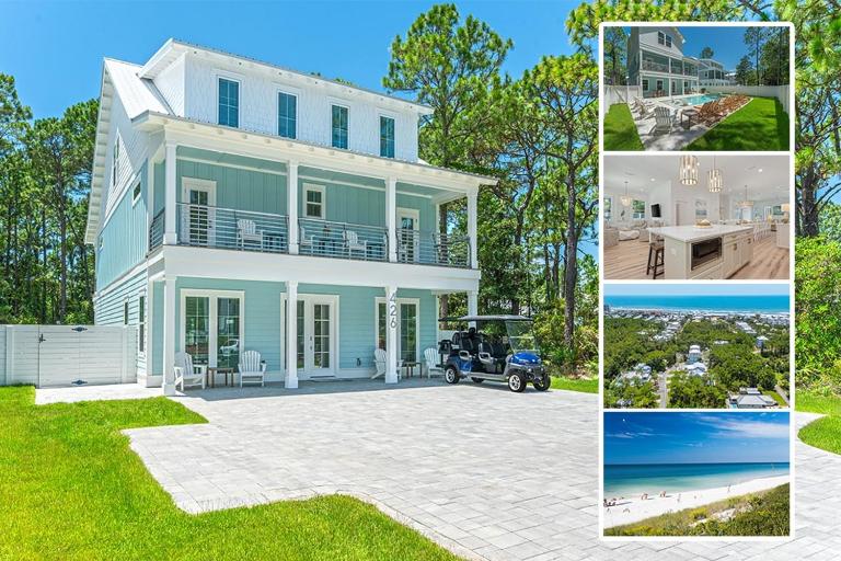 Seahorse New 30A beach home 1 and a half miles to Seaside - Ferienwohnung Santa Rosa Beach
