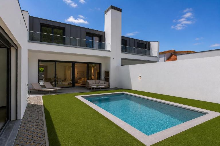 Center Caparica Beach House - Pool - Beach 3min - Ferienwohnung Costa de Caparica