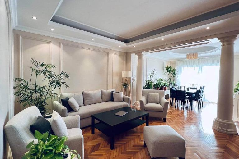 Skyline Condo W/Amazing Nile and City view Zamalek - B&B El Cairo