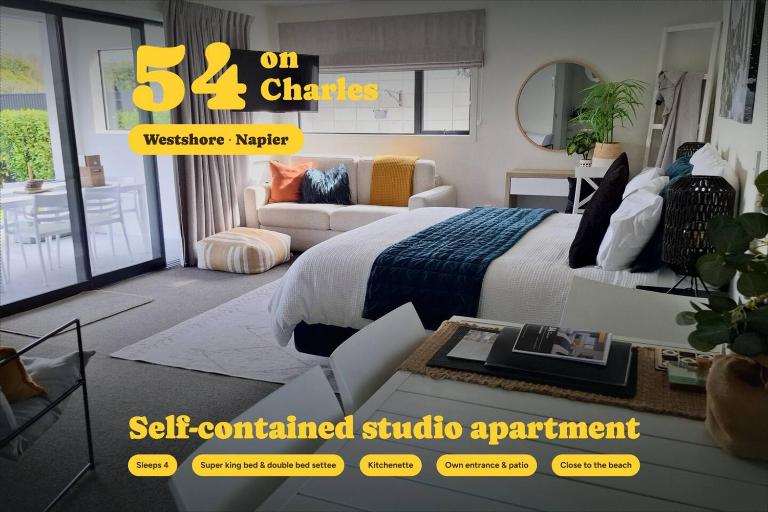54 on Charles at Westshore NAPIER - B&B Napier City