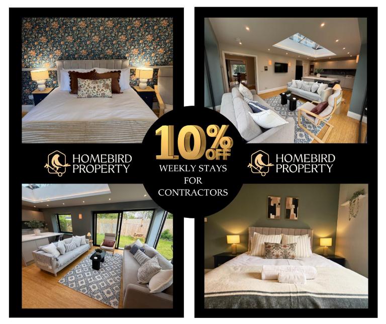 Homebird Property - Wayside Retreat - Sleeps 7 - Chambres d'hôtes Harrogate