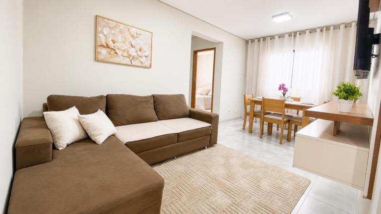 Apartamento Aconchegante de 02 Quartos - Ferienwohnung Cuiabá