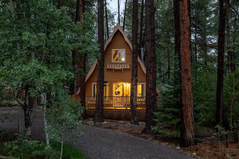 Hotevilla A-Frame Cabin with Wi-Fi & Pine Tree Views - B&B Flagstaff