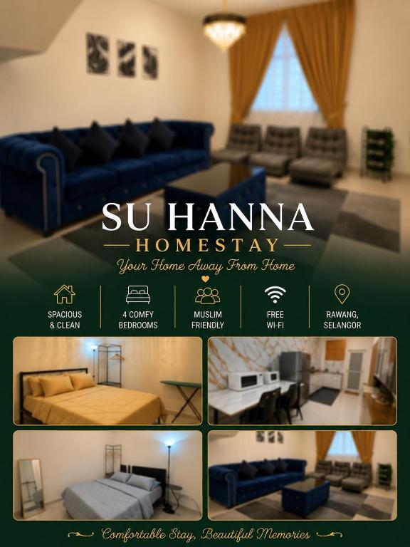Su Hanna Homestay, Gamuda Gardens, Rawang - Up to 11 Guests - B&B Rawang
