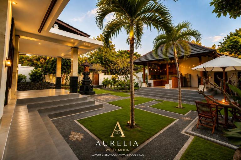 Aurelia White Moon I 3-Bedroom Private Pool Villa - B&B Uluwatu