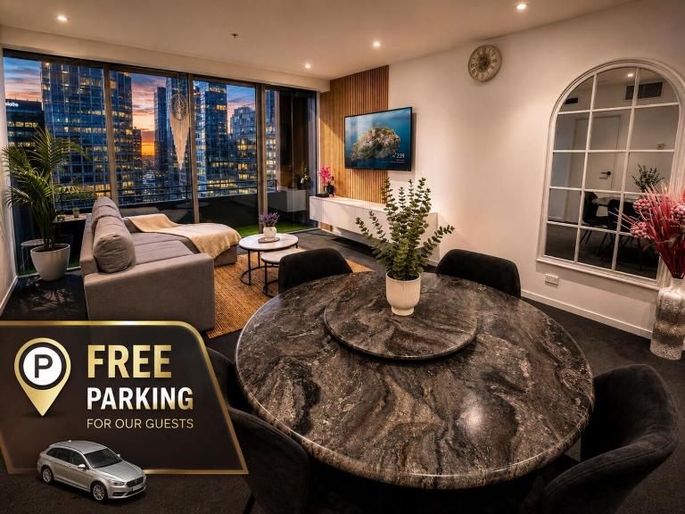 2 BR Apartment in CBD 1 Min to Southern Cross Station Sky Bus Marvel stadium - B&B Melbourne