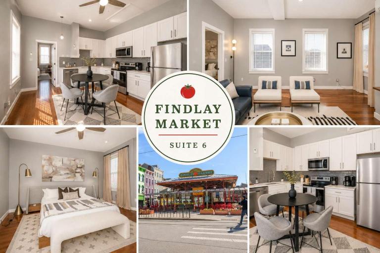 Findlay Market Suite 6 - For 4 - B&B Cincinnati