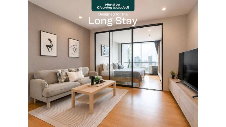 Contemporary Stylish 1BR - Ultra Fast Wifi - Silom - B&B Bangkok