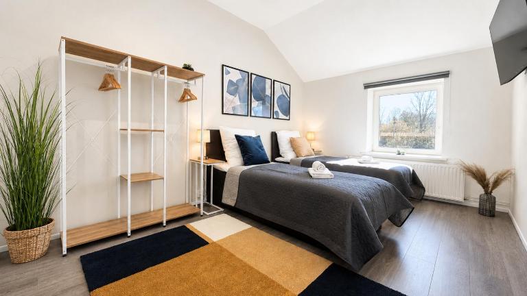 TT Living Apartments Rellingen I 1 & 2 Schlafzimmer I Küche I Waschmaschine I Parkplatz - B&B Rellingen