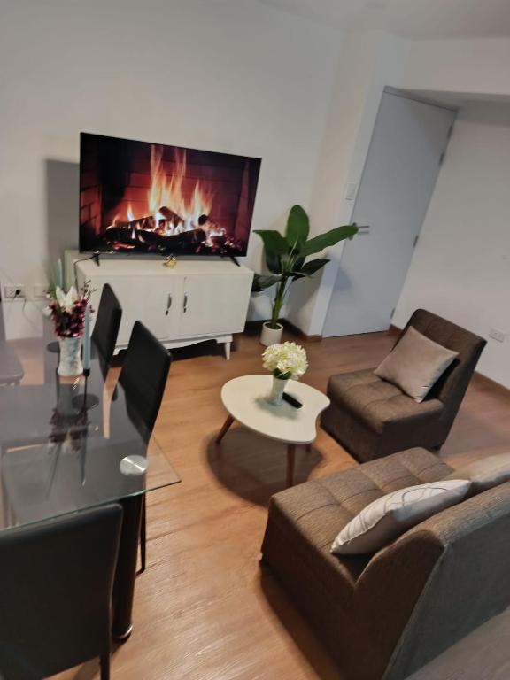 Modern Mini Apartament Manuel Prado - B&B Cusco