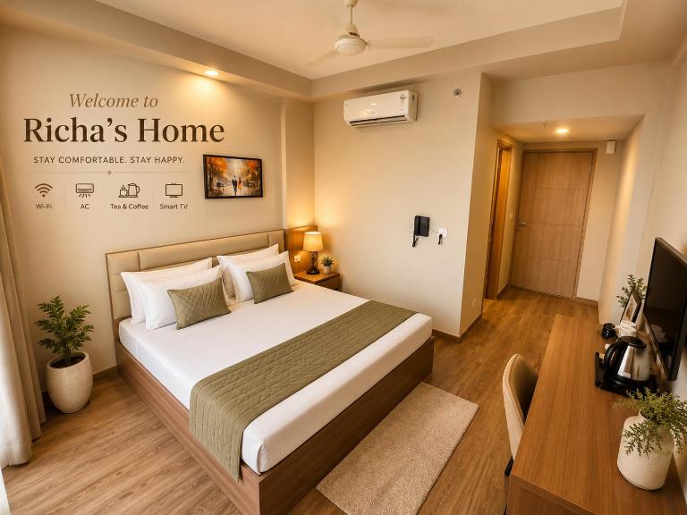 Omaxe ITC Near India Expo Mart - Ferienwohnung Greater Noida