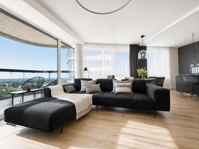 Luxury Sea View Apartment with Panoramic Terrace - B&B Tallin
