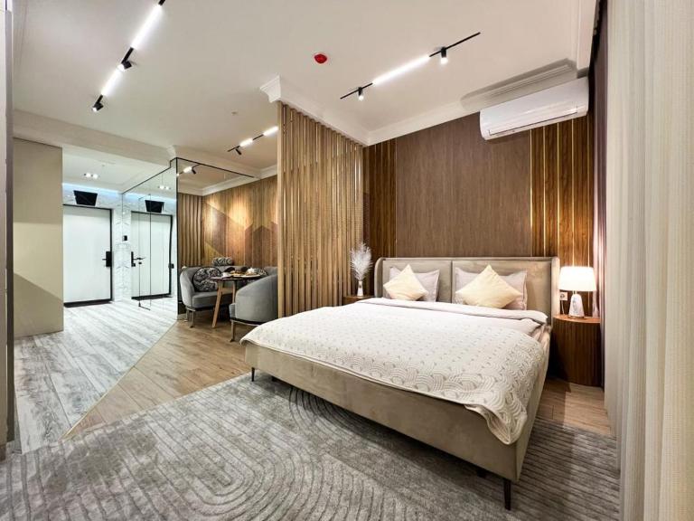 24 th floor studio apartment - Chambres d'hôtes Tachkent