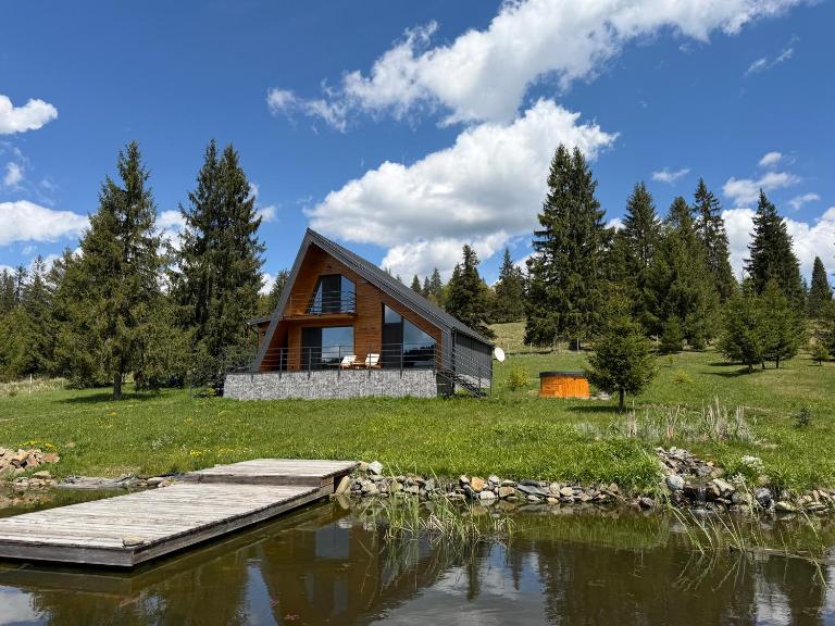 Carpathic Chalet - Ferienwohnung Comandău
