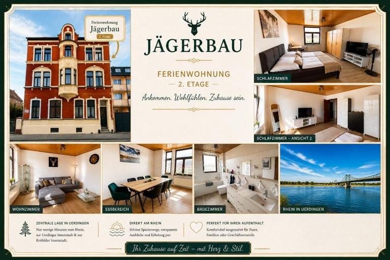 Jägerbau - Ferienwohnung Krefeld