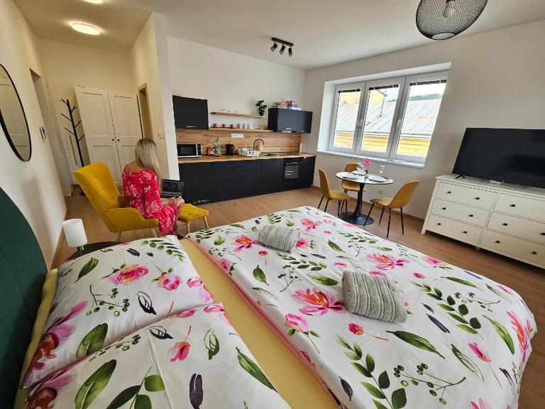 Apartmán KVETINKA v centre Žiliny s KAVIARŇOU - B&B Žilina