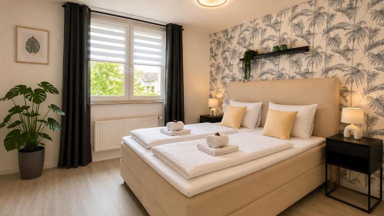 Schönblick Apartments - Chambres d'hôtes Schönebeck