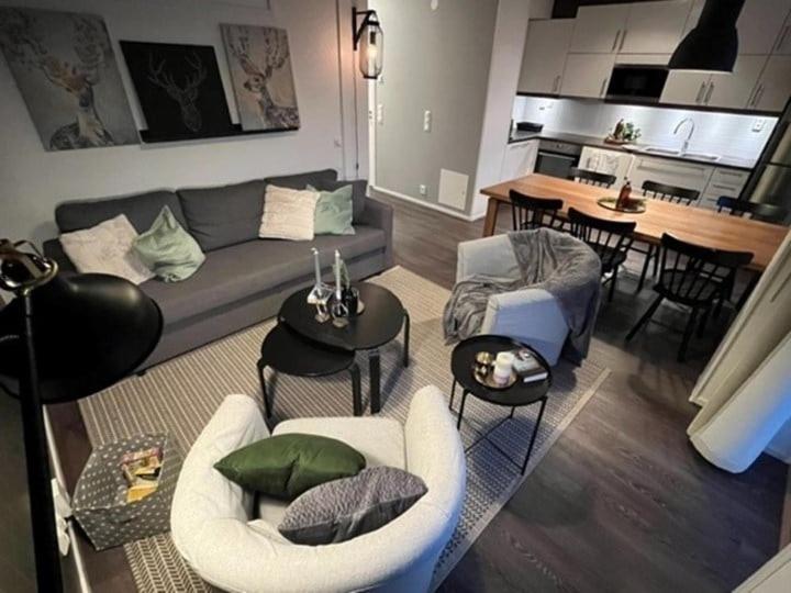 3BR Apartment wSauna-Kungsberget - B&B Järbo