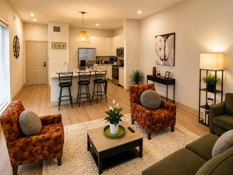 Executive Stay 1 BR Gym Pool Parking - Bed and Breakfast Houston