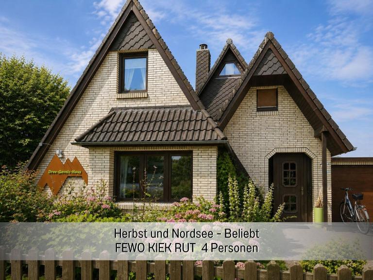 Ferienwohnung KIEK RUT - Wallbox & Sauna, NEU Kaminofen, alles für die Familie, zusätzlicher Loft in Harlesiel Hauseigenen - KÜSTENBUCH und SIETROPFEN - B&B Wittmund