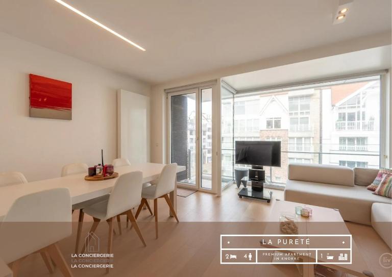 La Pureté - Knokke à pied - Idéal couples - 2min Lippenslaan - Plage à 10min à pied - Buanderie - B&B Knokke-Heist