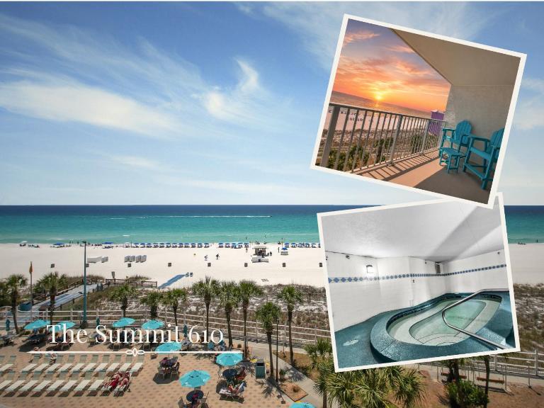 Summit Resort Gulf-View King Suite, Bunk Nook, Pools, Beach Access, Resort Amenities - Bed and Breakfast Panama City Beach