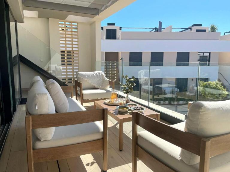 Penthouse with Solarium Santa Rosalia Lake & Life Resort, Los Alcazares 38 - Ferienwohnung Murcia