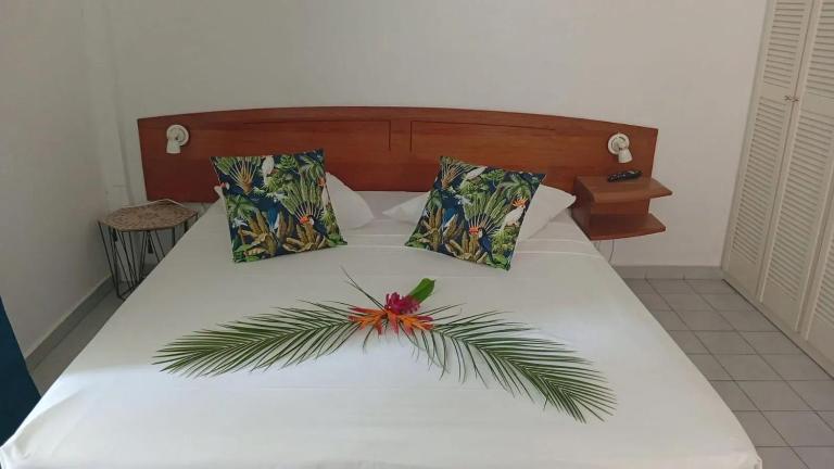 Appartement charmant à Grand-Bourg, 27 m², accès à la piscine. - Ferienwohnung Saint-Louis