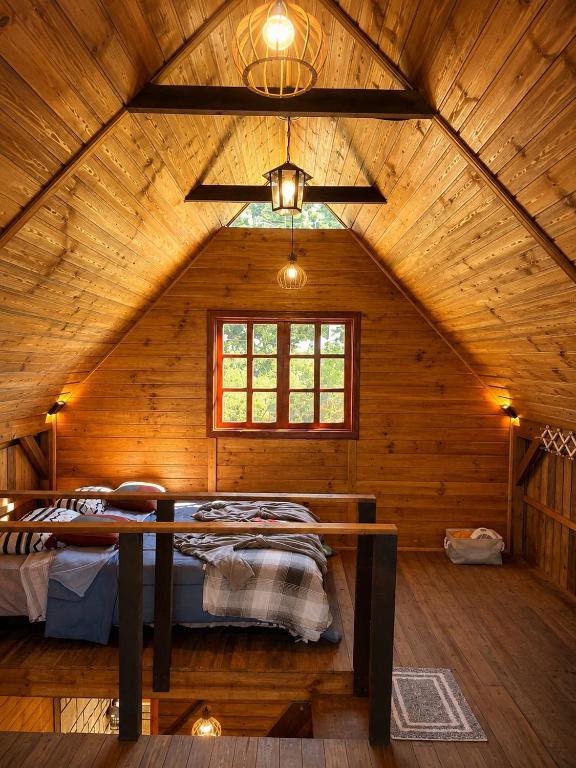 Chale Rústico com Hidro e Cama Massageadora - B&B Urubici