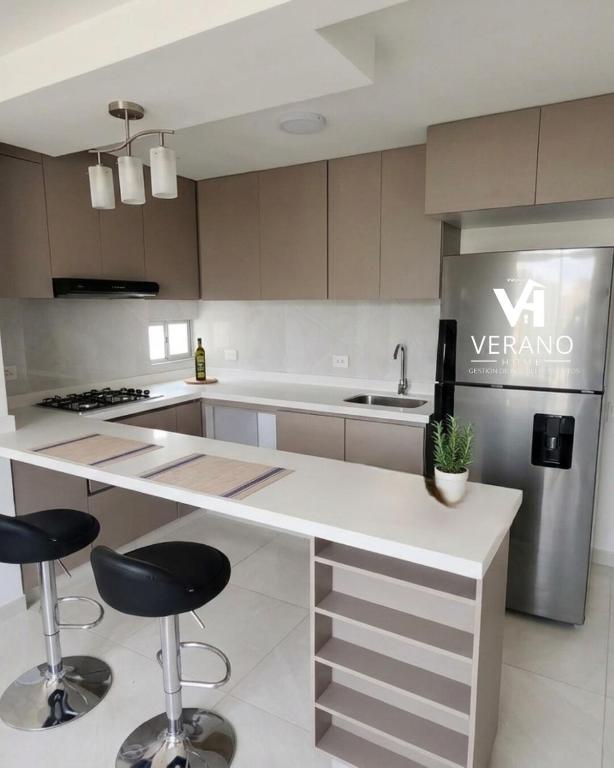 Apartamento familiar para 6 personas, piscina, hamaca, BBQ - Ferienwohnung Ricaurte
