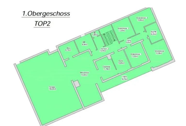 Large apartment with terrace - Gmunden district - Bed and Breakfast Ruhsam