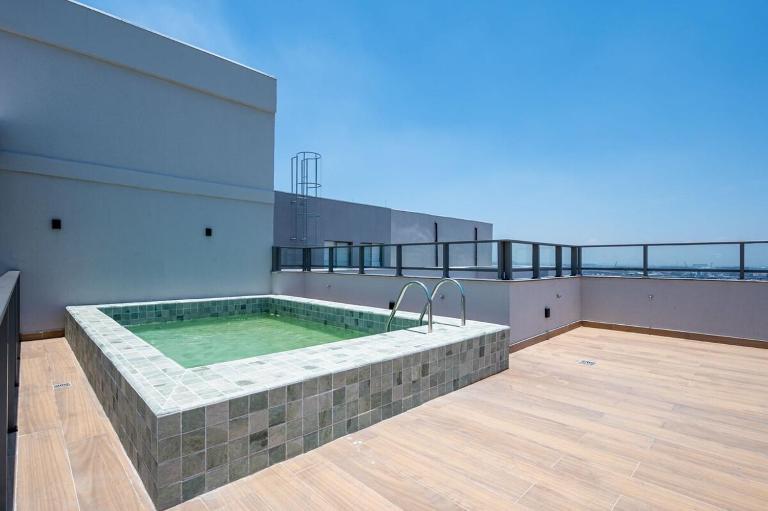 Studio Porto Maravilha, piscina, sauna, academia - B&B Rio de Janeiro