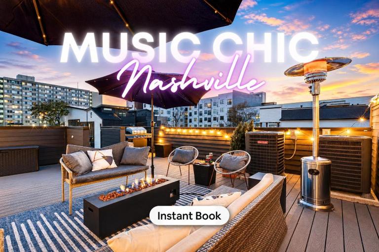 Nash Chic Near DT Rooftop Luxe Comfort - Chambres d'hôtes Nashville