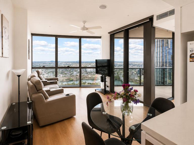 Queens Wharf Top Floor, 2 Bedrooms, 1 Parking - B&B Brisbane