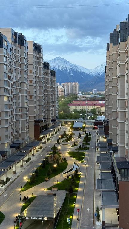 Уютные чистые апартаменты c видом на горы - Chambres d'hôtes Almaty