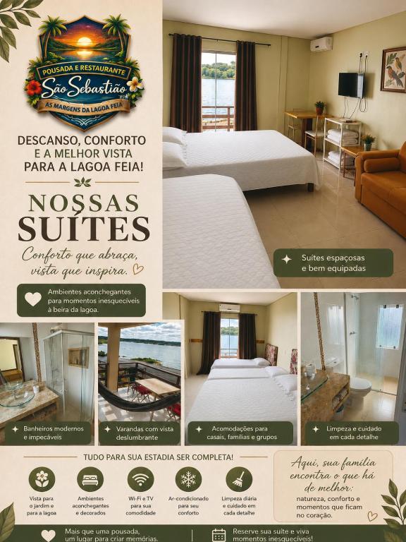 Pousada e Restaurante São Sebastião - Ferienwohnung Formosa