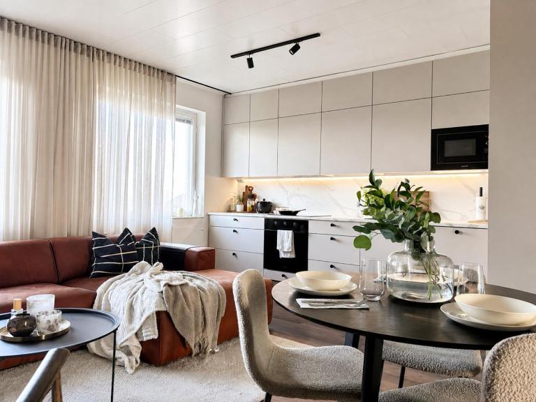 Borg Itsenäisyydenkatu, Centre Spacious 2-Room Apt, King Bed, Free Parking & Wifi - Ferienwohnung Pori