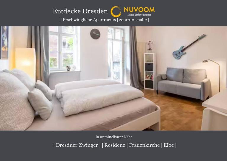 Cozy studio apartment - City CentreTerrace Apt3 - Ferienwohnung Dresden