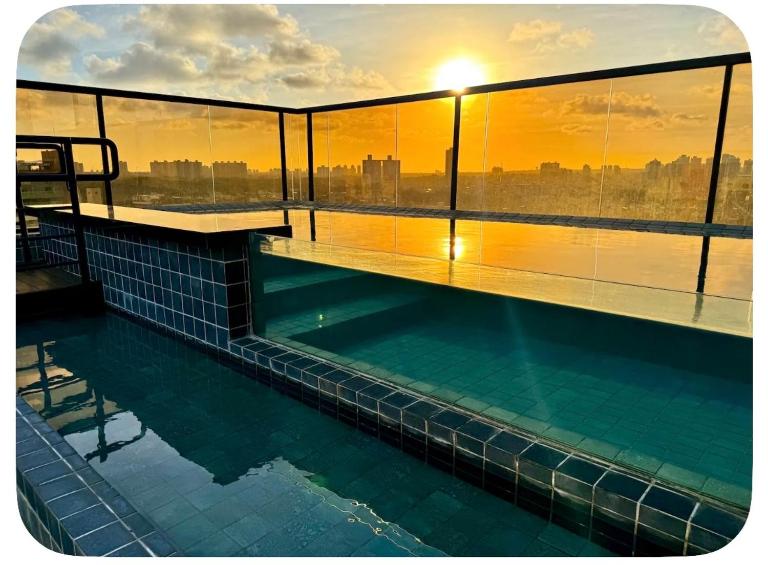 Loft de Luxo - 1 QUARTO - em Ponta Negra com Vista ao Mar - Madero 402 - Chambres d'hôtes Natal