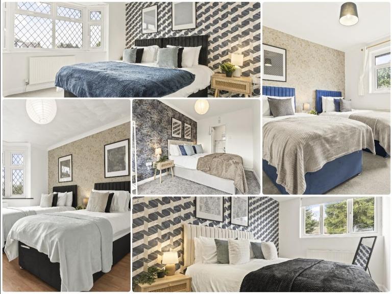 6 Bed, Sleeps 12, Games Room - B&B Leavesden Green