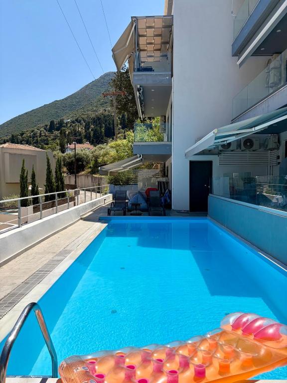 Charming studio with pool in Nikiana - Ferienwohnung Nikiána