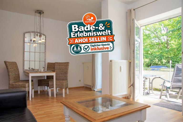Kleine Inselliebe - Bade- & Erlebniswelt täglich inklusive - B&B Sellin