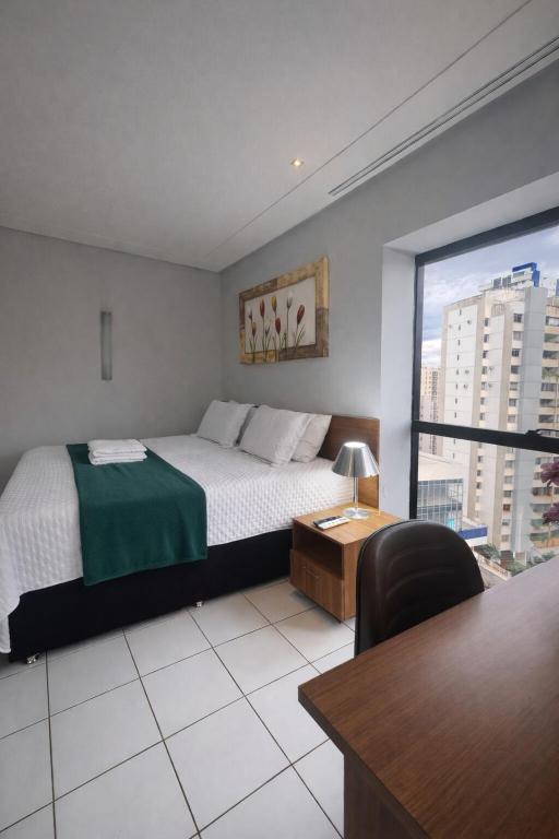 Sun Square - Flat com Vista para Praça do Sol - Chambres d'hôtes Goiânia