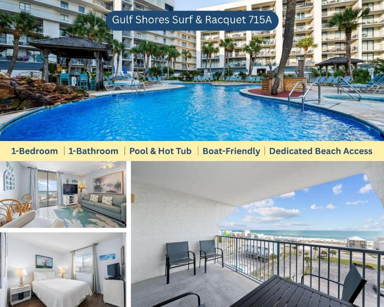 Gulf Shores Surf & Racquet 715A by Youngs Suncoast - Ferienwohnung Gulf Shores