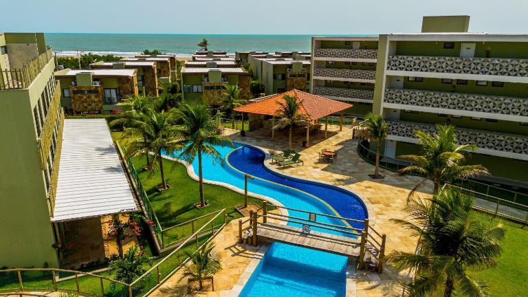 Apto em Resort com Acesso a Praia do Coqueiro - Ferienwohnung Luís Correia